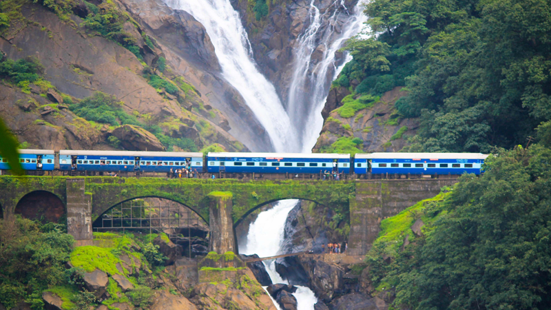 Dudh Sagar Falls, Goa